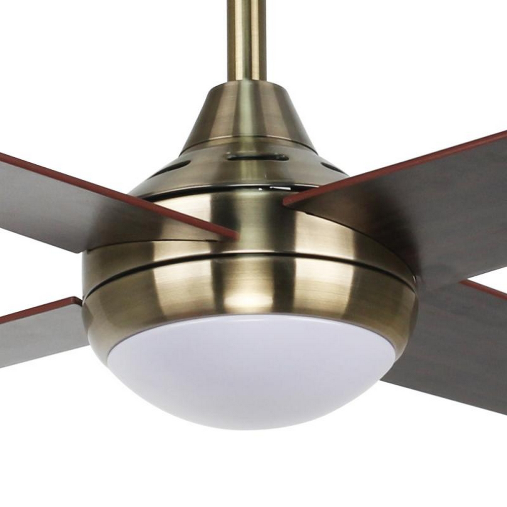 Lampadario Ventilatore da soffitto Easymal 18W illuminazione Led regolabile con telecomando M LEDME - Foto 2