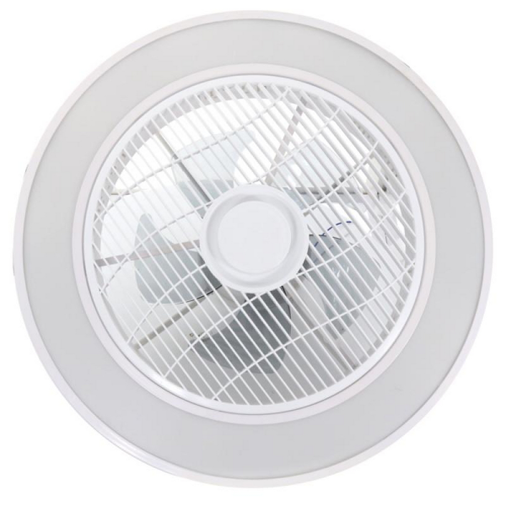 Lampadario Ventilatore da soffitto Smart Plus Sticks 36W WiFi illuminazione Led regolabile con telecomando M LEDME - Foto 2