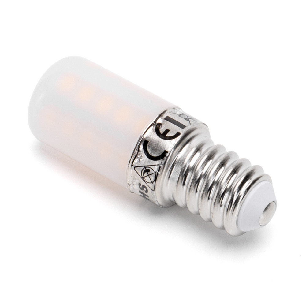 Lampadina Led da frigorifero E14 T18 3,5W Bianco caldo 3000K Aigostar - Foto 1