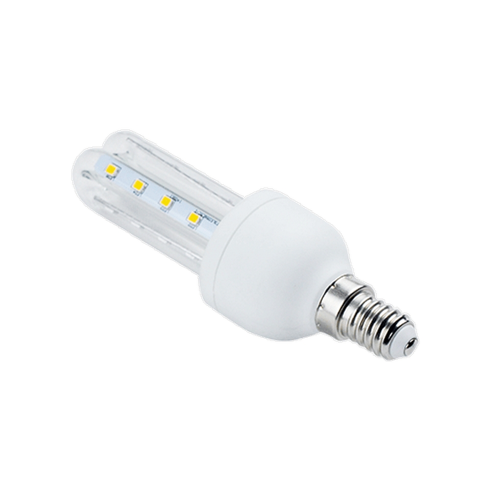 Lampadina Led E14 a tubo a U 4W Bianco freddo 6400K Aigostar - Foto 1