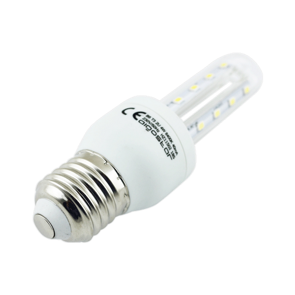 Lampadina Led E27 a tubo a U 4W Bianco freddo 6400K Aigostar - Foto 1