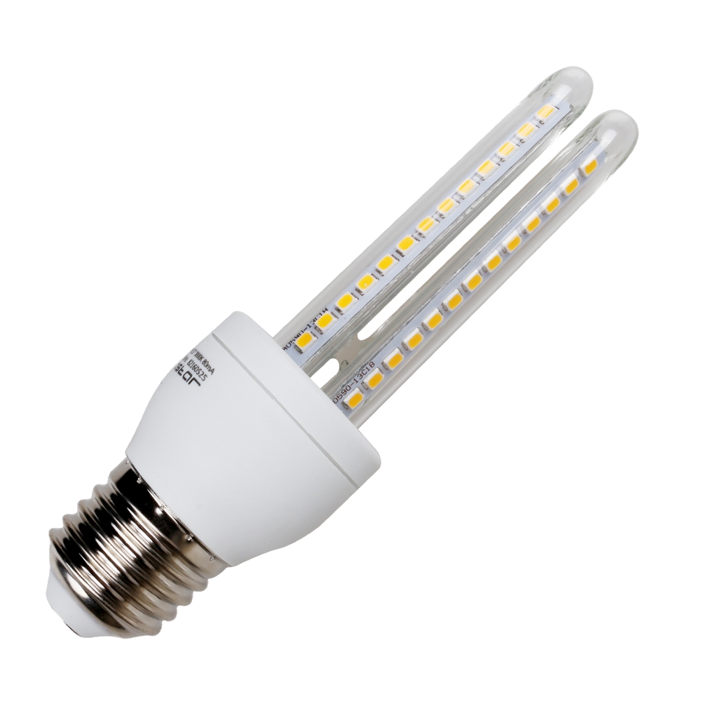 Lampadina Led E27 a tubo a U 8W Bianco caldo 3000K Aigostar - Foto 1
