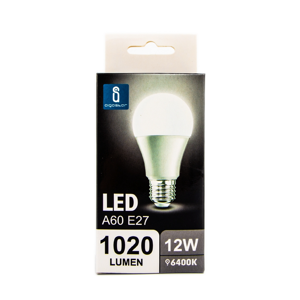 Lampadina Led E27 A60 a bulbo 12W Bianco freddo 6400K Aigostar - Foto 2