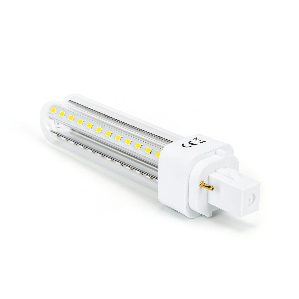 Lampadina Led G24d-3 (2 pin) PL-C 12W Bianco freddo 6400K Aigostar - Foto 1
