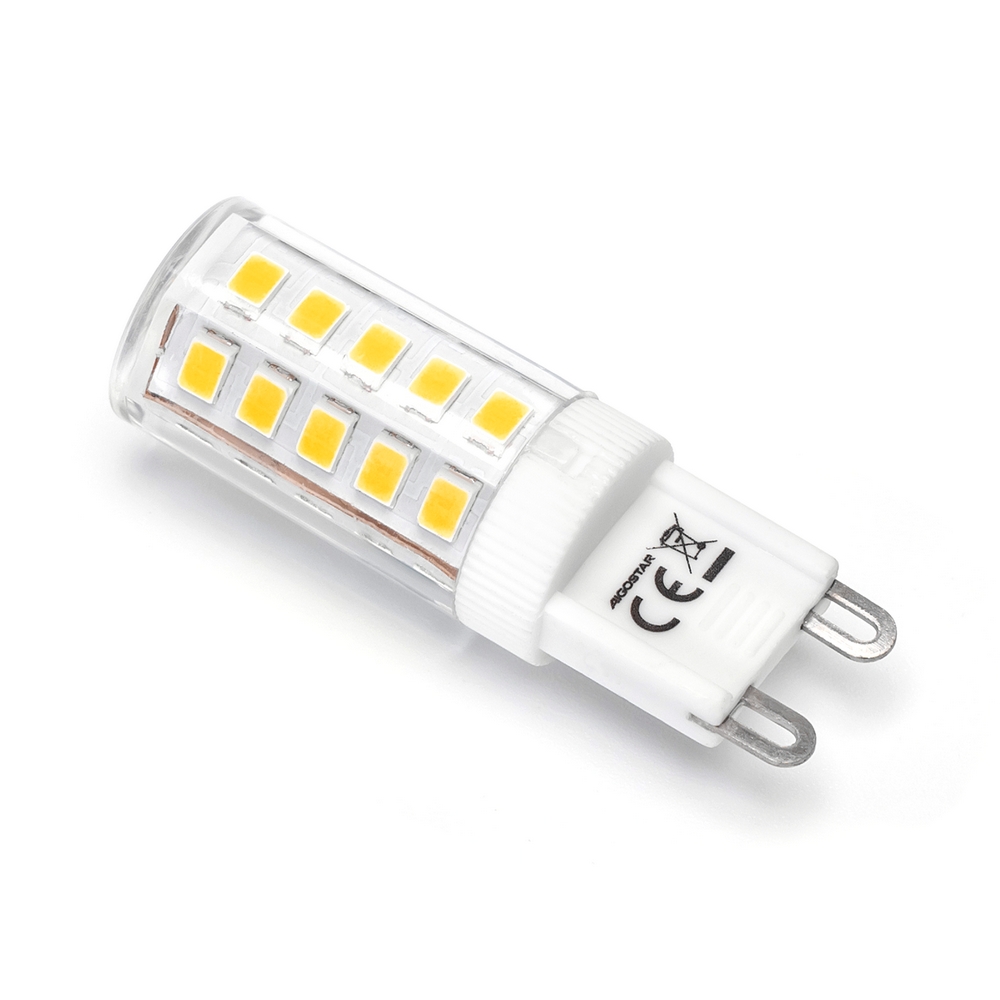 Lampadina Led G9 a Capsula 3,5W SMD trasparente Bianco caldo 3000K Aigostar - Foto 1