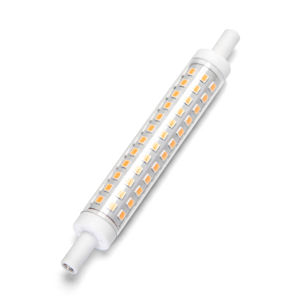 Lampadina Led R7S Lineare 118mm 9W SMD Bianco caldo 3000K Aigostar - Foto 1