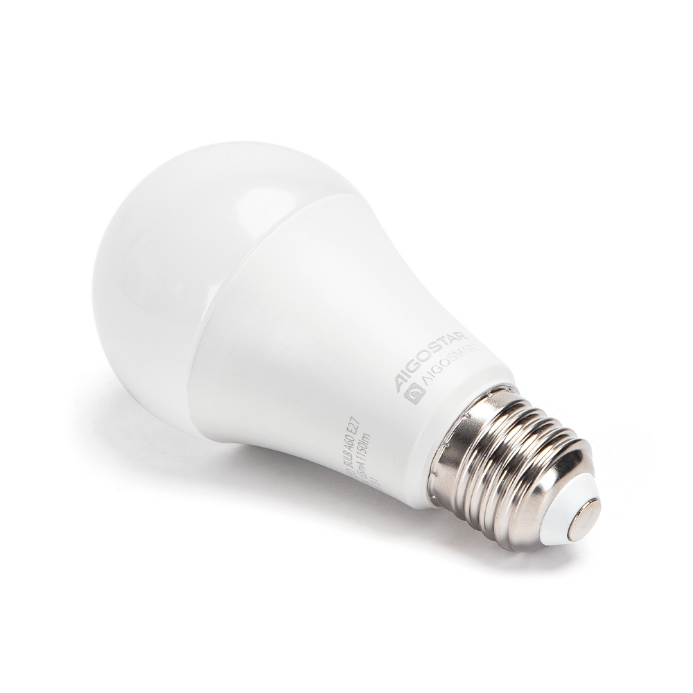 Lampadina Led Smart A60 E27 12W WiFi Bluetooth Mesh RGB CCT luce regolabile e dimmerabile confezione da 2pz Aigostar - Foto 2