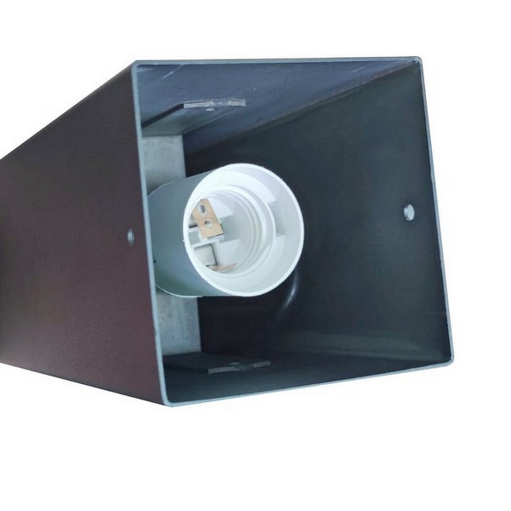 Lampioncino Led Demetra Nero 44cm IP54 1 x E27 M LEDME - Foto 2