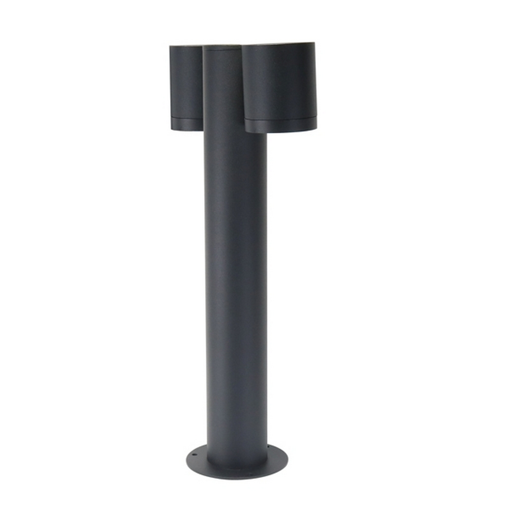 Lampioncino Led Urbano Nero 44cm IP44 2 x GU10 M LEDME - Foto 2