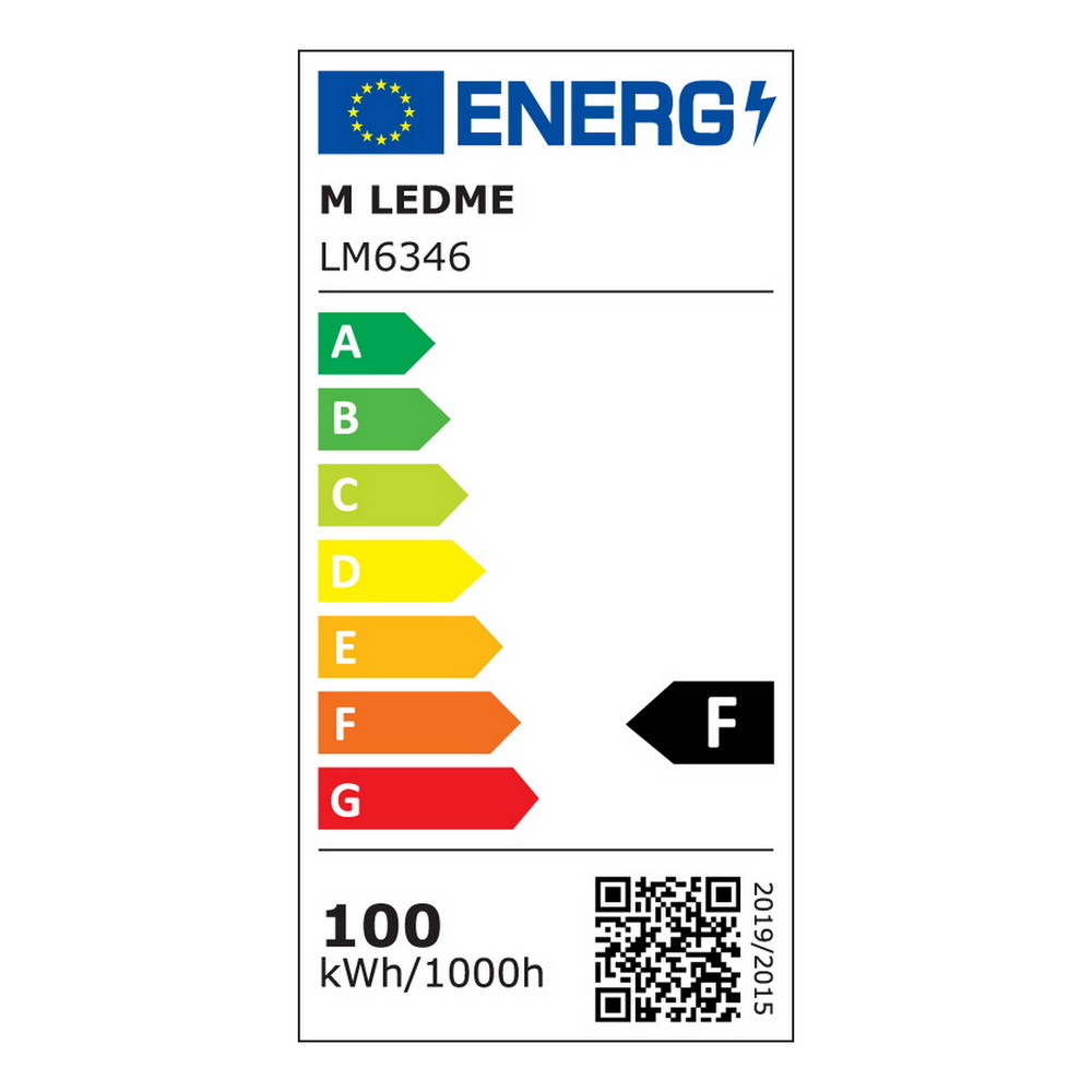 Lampione stradale Led Minamal 100W Grigio IP65 Bianco caldo 2700K M LEDME - Foto 4