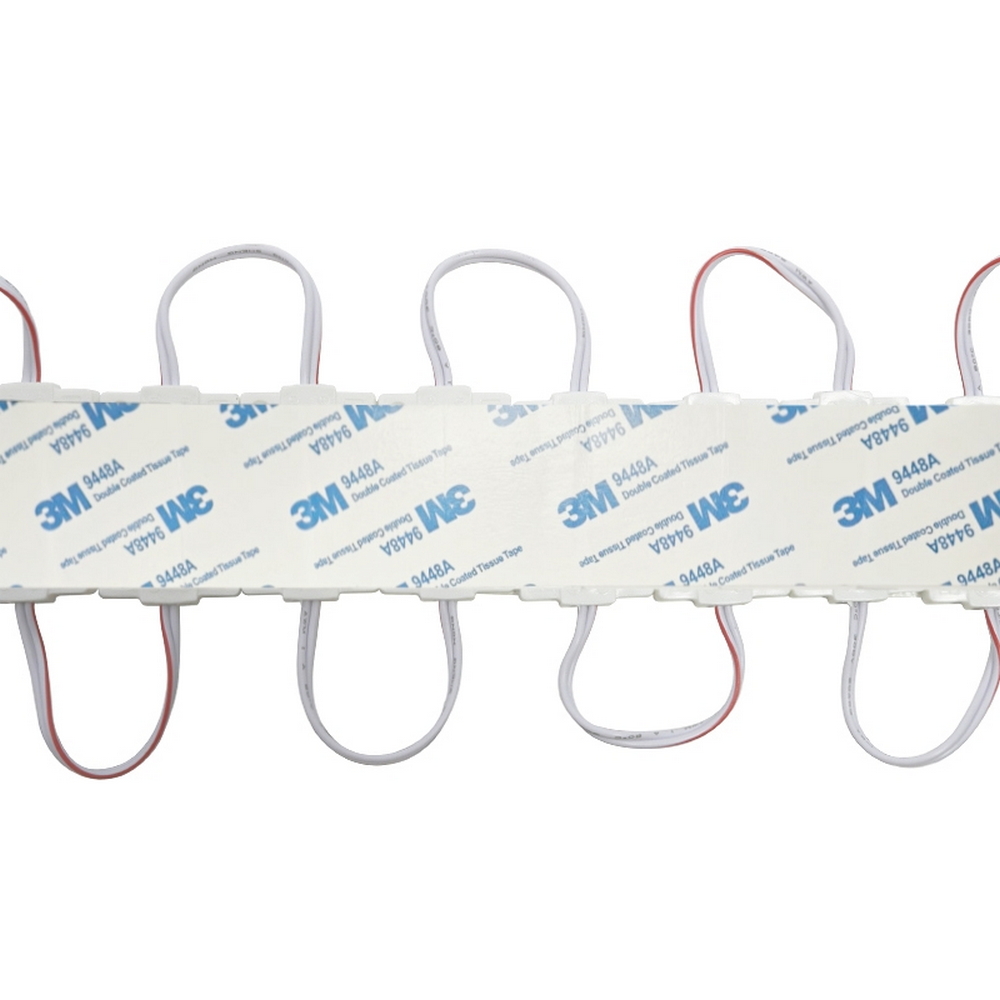 Moduli Led SMD 12V 2W 1 Led IP68 catena 20pz per insegne pubblicitarie Bianco freddo 6500K M LEDME - Foto 2