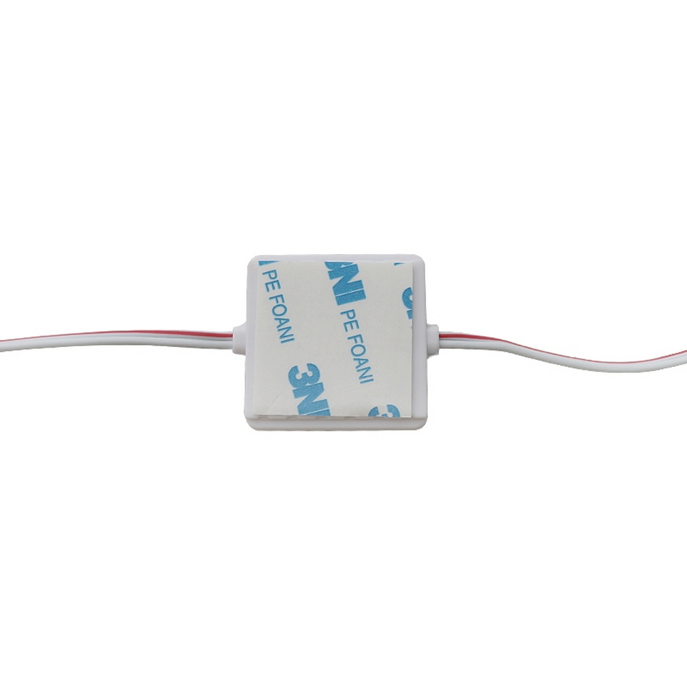 Moduli Led SMD 12V 2W 4 Led IP68 catena 20pz per insegne pubblicitarie Bianco freddo 6500K M LEDME - Foto 2