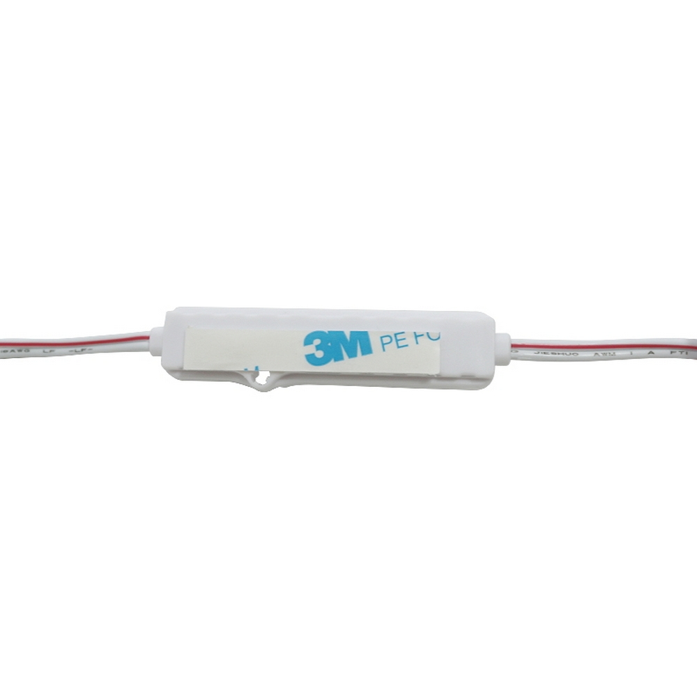 Moduli Led SMD 220V 2W 3 Led IP68 catena 20pz per insegne pubblicitarie Bianco freddo 6500K M LEDME - Foto 2