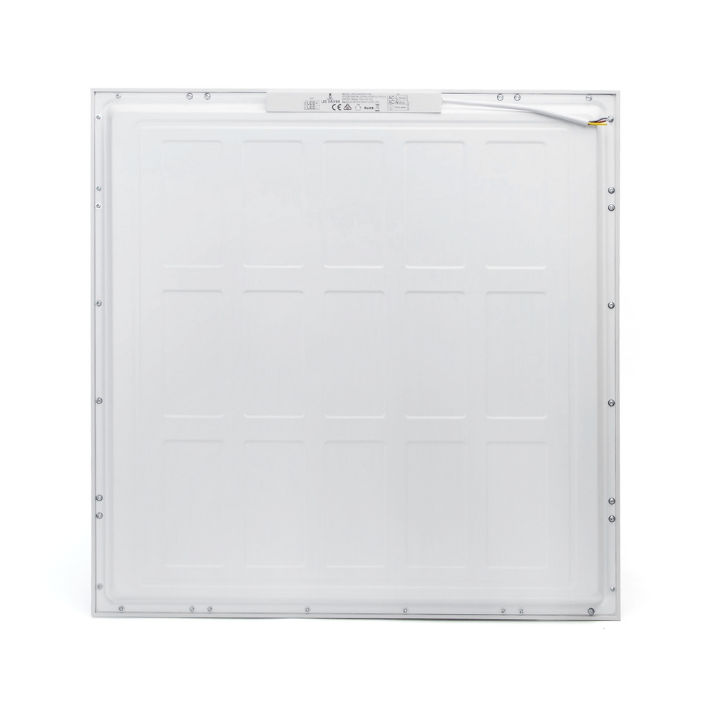 Pannello Led 40W 60x60cm Cornice bianca quadrata Bianco neutro 4000K Aigostar - Foto 1