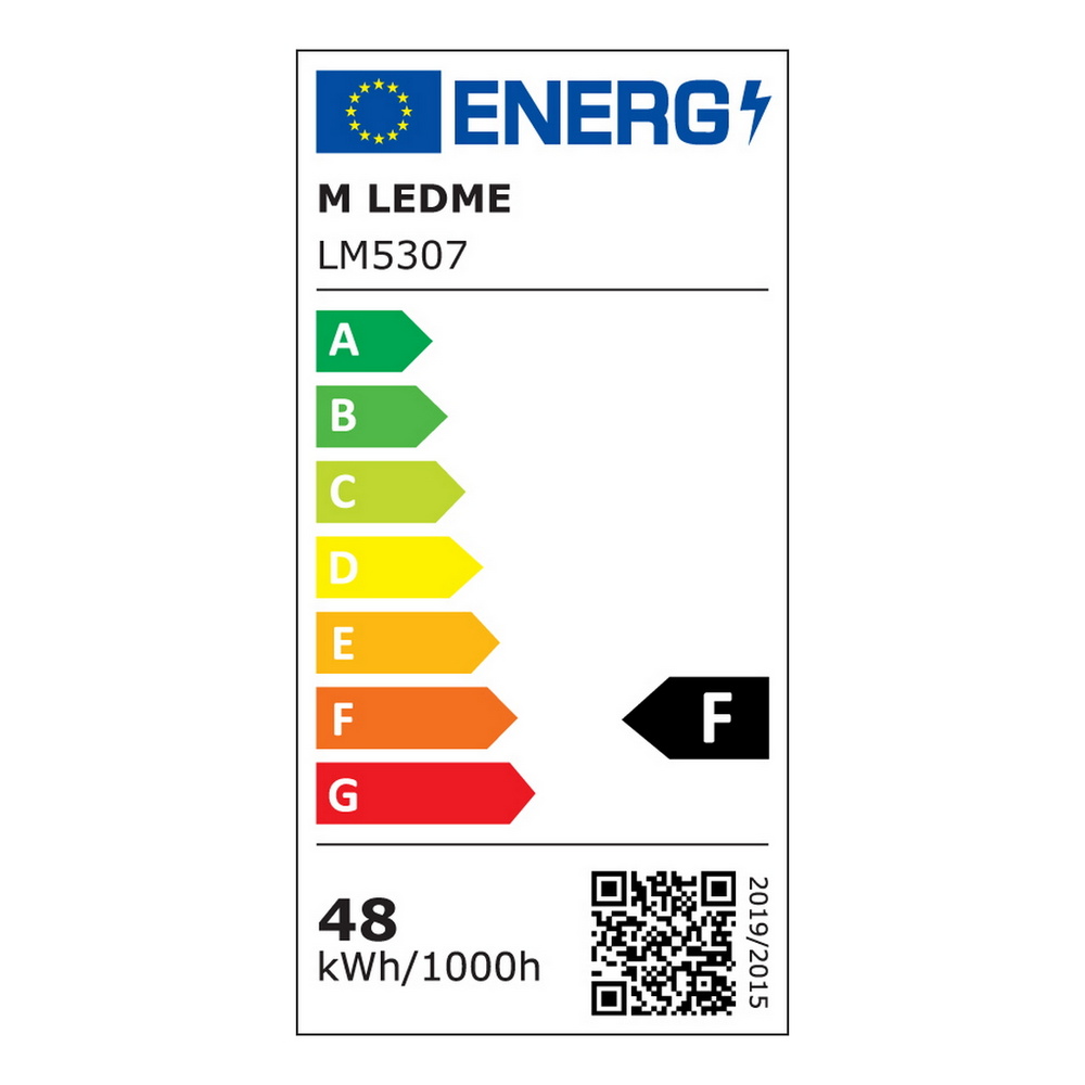 Pannello Led 48W 60x60cm no Flicker Cornice bianca quadrata Bianco caldo 3000K M LEDME - Foto 6