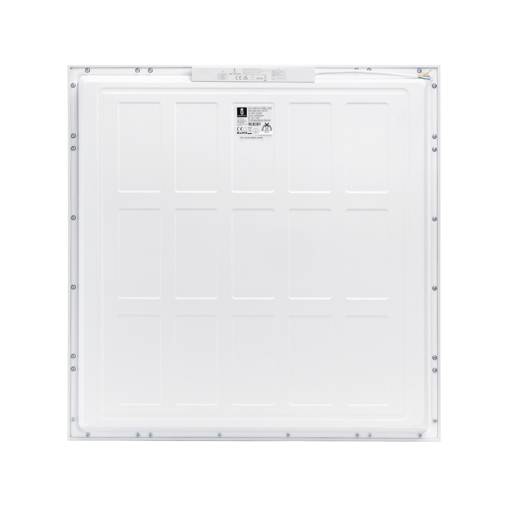 Pannello Led 50W 60x60cm Cornice bianca quadrata Bianco neutro 4000K Aigostar - Foto 1