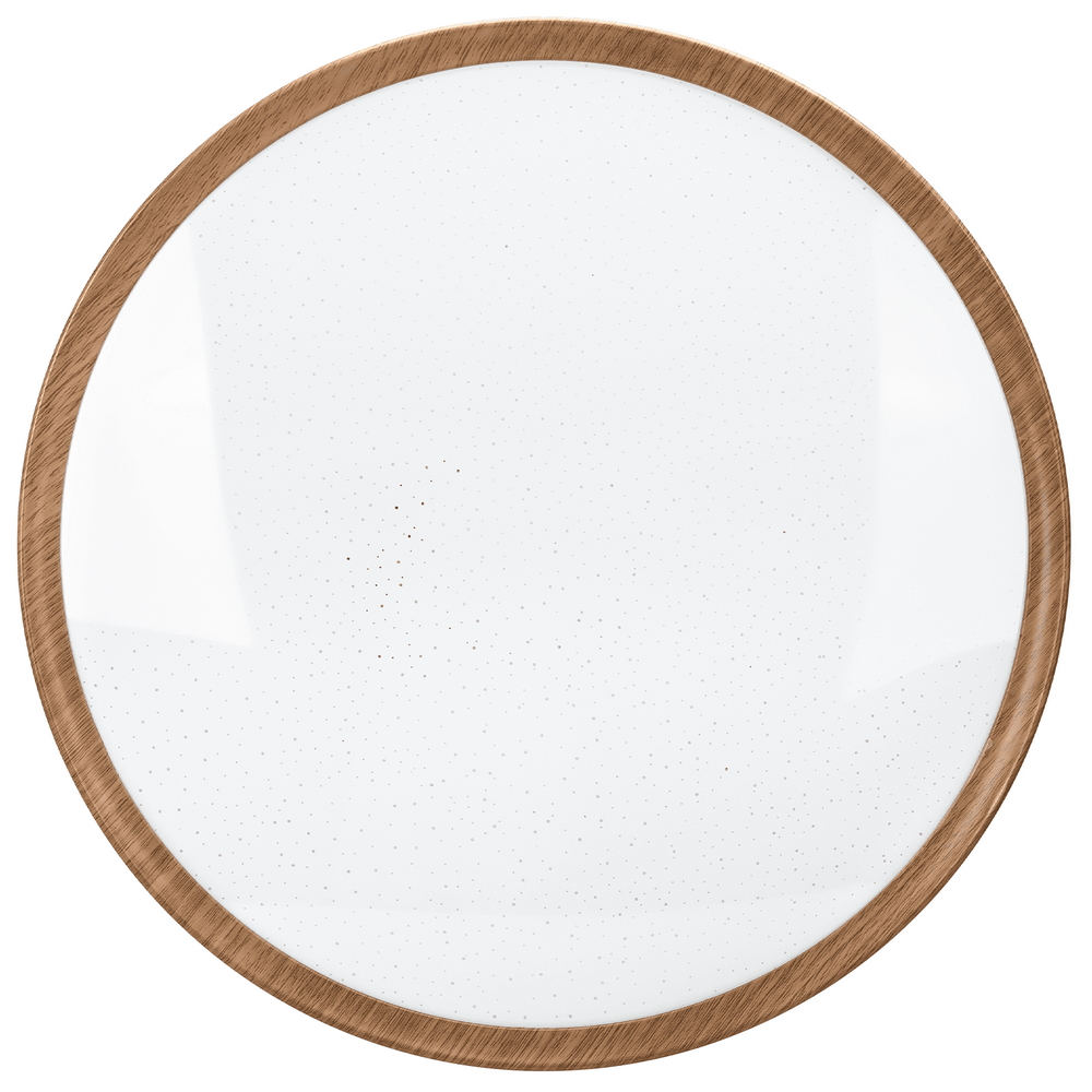 Plafoniera Led 24W Cornice marrone rotonda Bianco freddo 6500K Aigostar - Foto 1