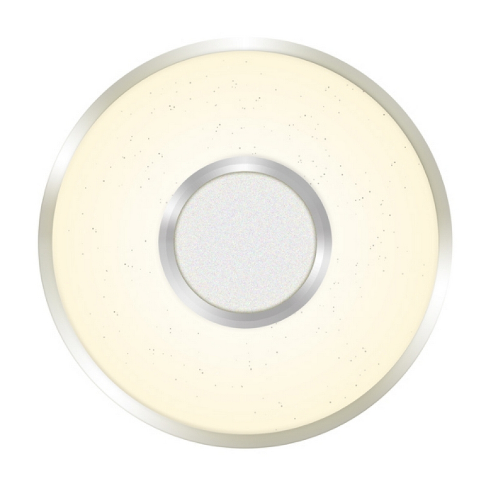Plafoniera Led Bari 40W Bianca Rotonda CCT luce regolabile con telecomando M LEDME - Foto 3