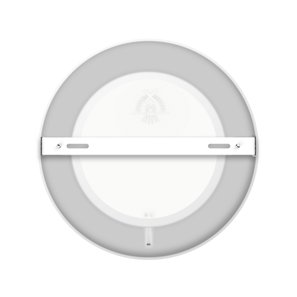 Plafoniera Led slim 6W Bianca Rotonda Bianco freddo 6500K Aigostar - Foto 1
