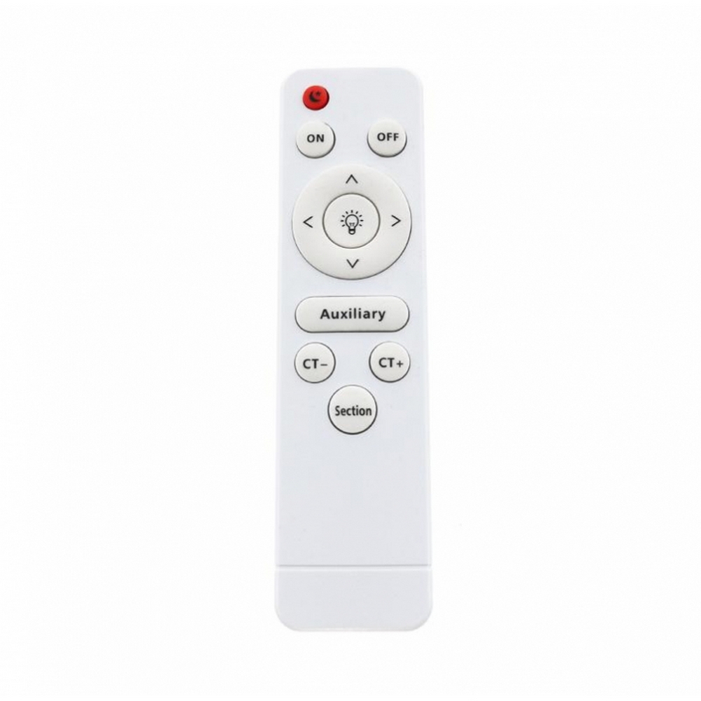 Plafoniera Led Wood 24W Nera e Marrone Quadrata CCT luce regolabile con telecomando M LEDME - Foto 4