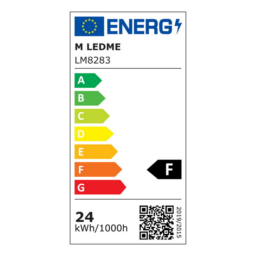 Plafoniera Led Wood 24W Nera e Marrone Rotonda CCT luce regolabile con telecomando M LEDME - Foto 6
