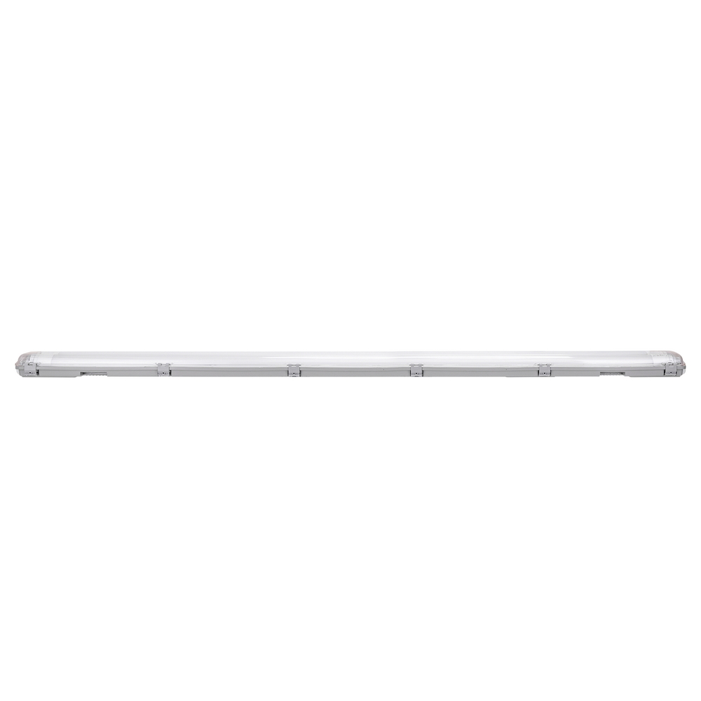 Plafoniera stagna a 2 posti con Tubi Led G13 T8 inclusi da 150cm in plastica Bianco freddo 6500K Aigostar - Foto 1
