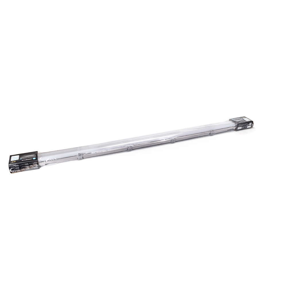 Plafoniera stagna a 2 posti con Tubi Led G13 T8 inclusi da 150cm in plastica Bianco freddo 6500K Aigostar - Foto 4