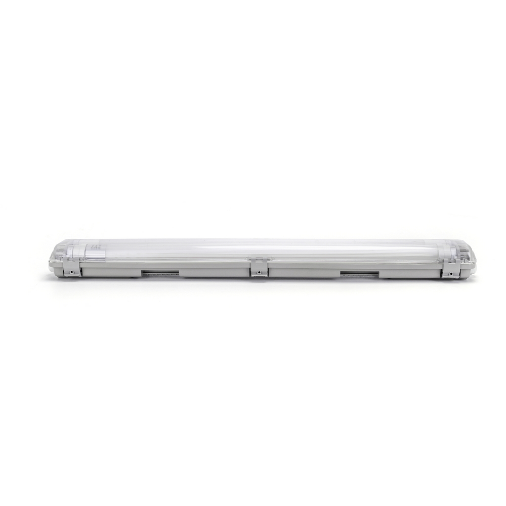 Plafoniera stagna a 2 posti con Tubi Led G13 T8 inclusi da 60cm IP65 Bianco freddo 6500K Aigostar - Foto 1