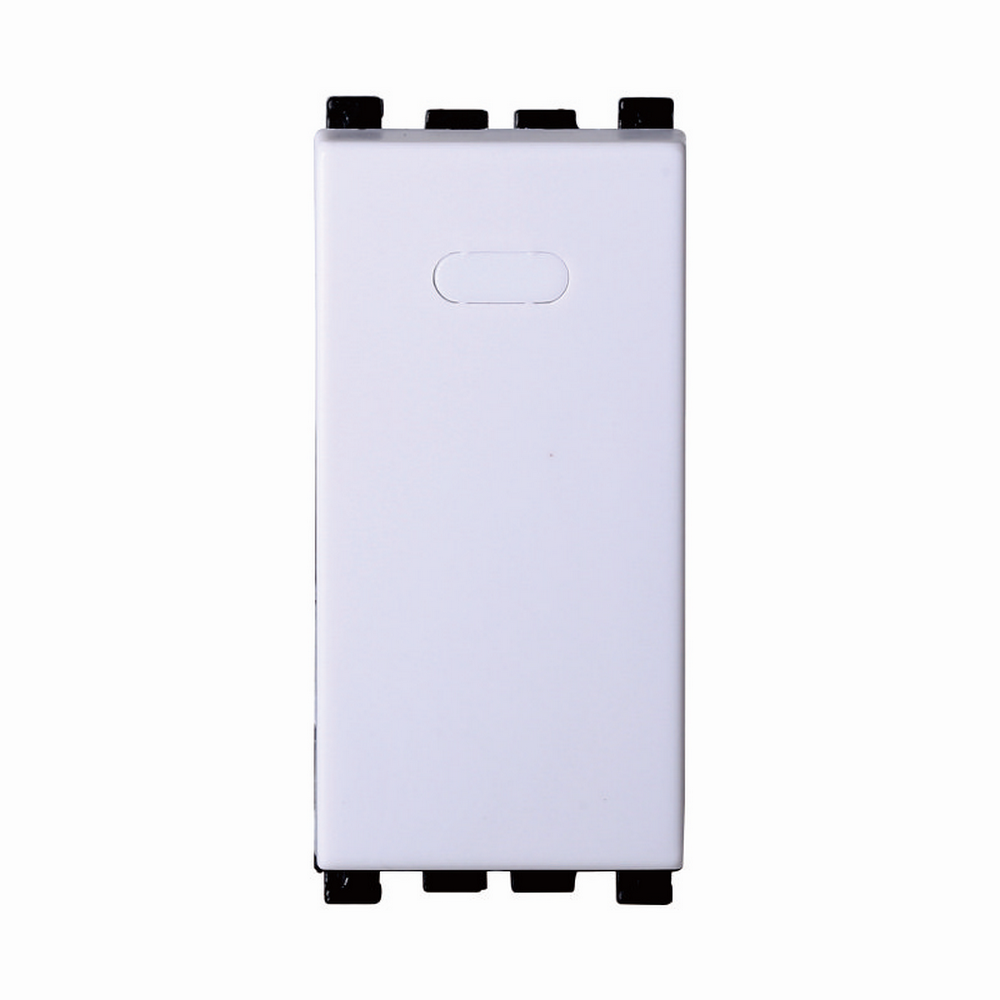 Foto principale Pulsante unipolare basculante 16A bianco compatibile anche con Vimar Arké