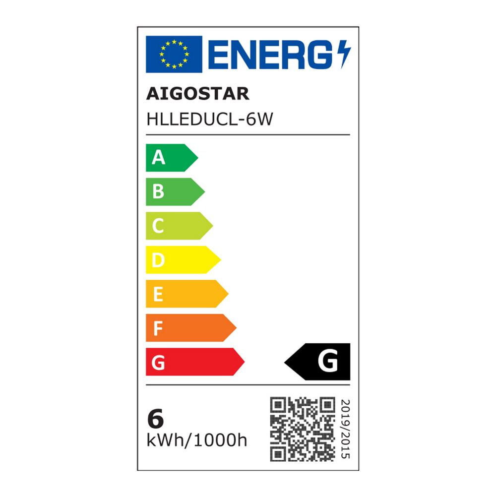 Reglette Led Luce per armadio 6W da 60 cm Bianco freddo 5700K con sensore di movimento Aigostar - Foto 7
