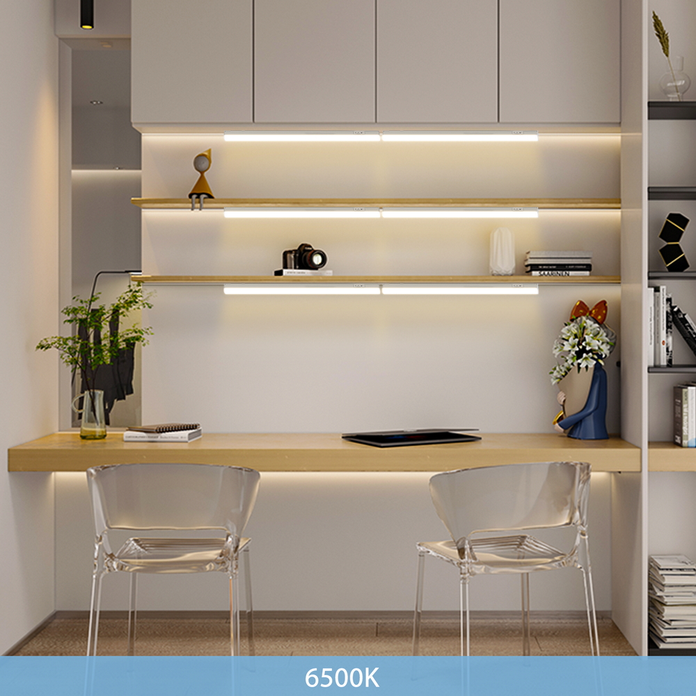 Reglette Led sottopensile 12W da 90cm Bianco freddo 6500K Aigostar - Foto 4