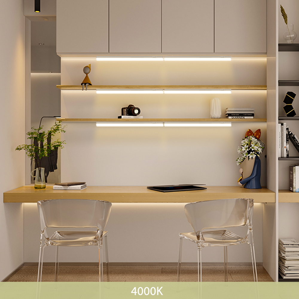 Reglette Led sottopensile 12W da 90cm Bianco neutro 4000K Aigostar - Foto 4