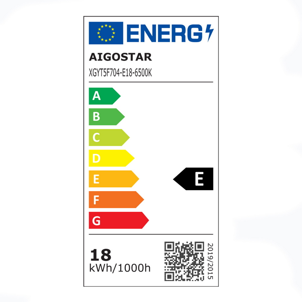 Reglette Led sottopensile 18W da 120cm Bianco freddo 6500K Aigostar - Foto 8
