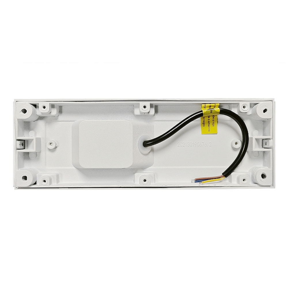 Segnapasso Led Bianco 5W da incasso a parete Rettangolare IP54 Bianco neutro 4000K M LEDME - Foto 1