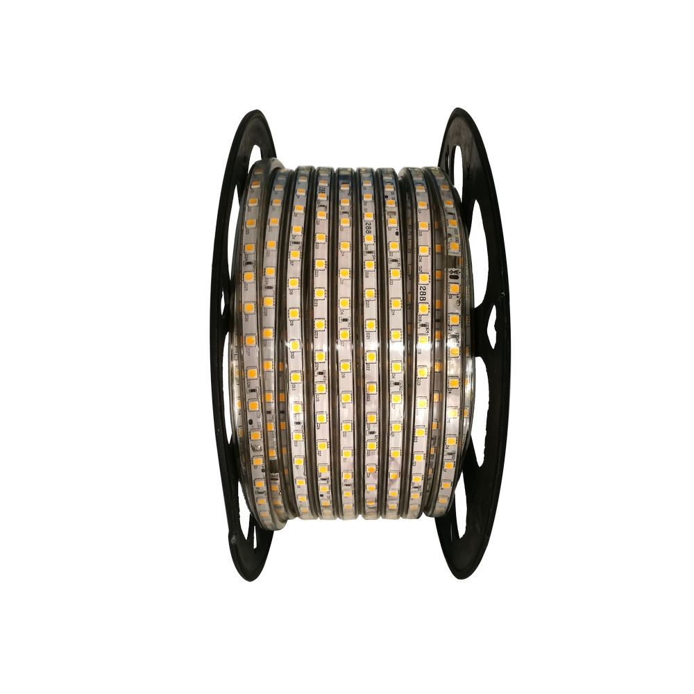 Striscia Led 220V 350W SMD 5050 Bobina 50 metri IP65 Bianco Caldo 3000K Aigostar - Foto 1