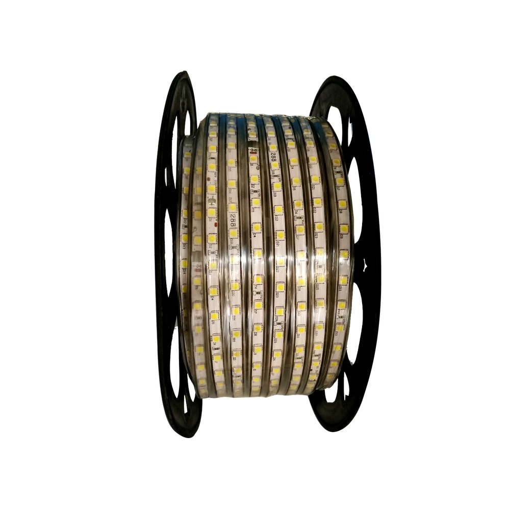 Striscia Led 220V 350W SMD 5050 Bobina 50 metri IP65 Bianco Freddo 6500K Aigostar - Foto 1