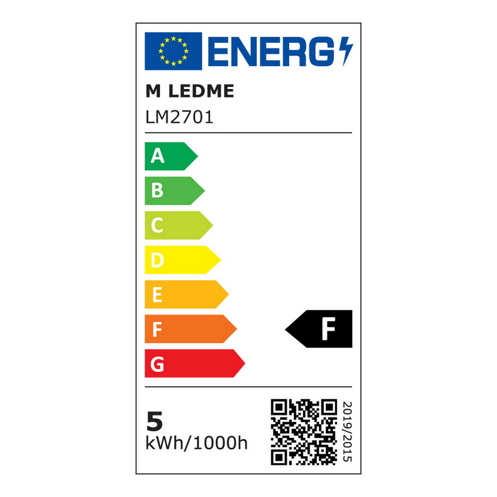 Striscia Led 24V 25W SMD 2835 5 metri IP20 Bianco freddo 6000K M LEDME - Foto 2