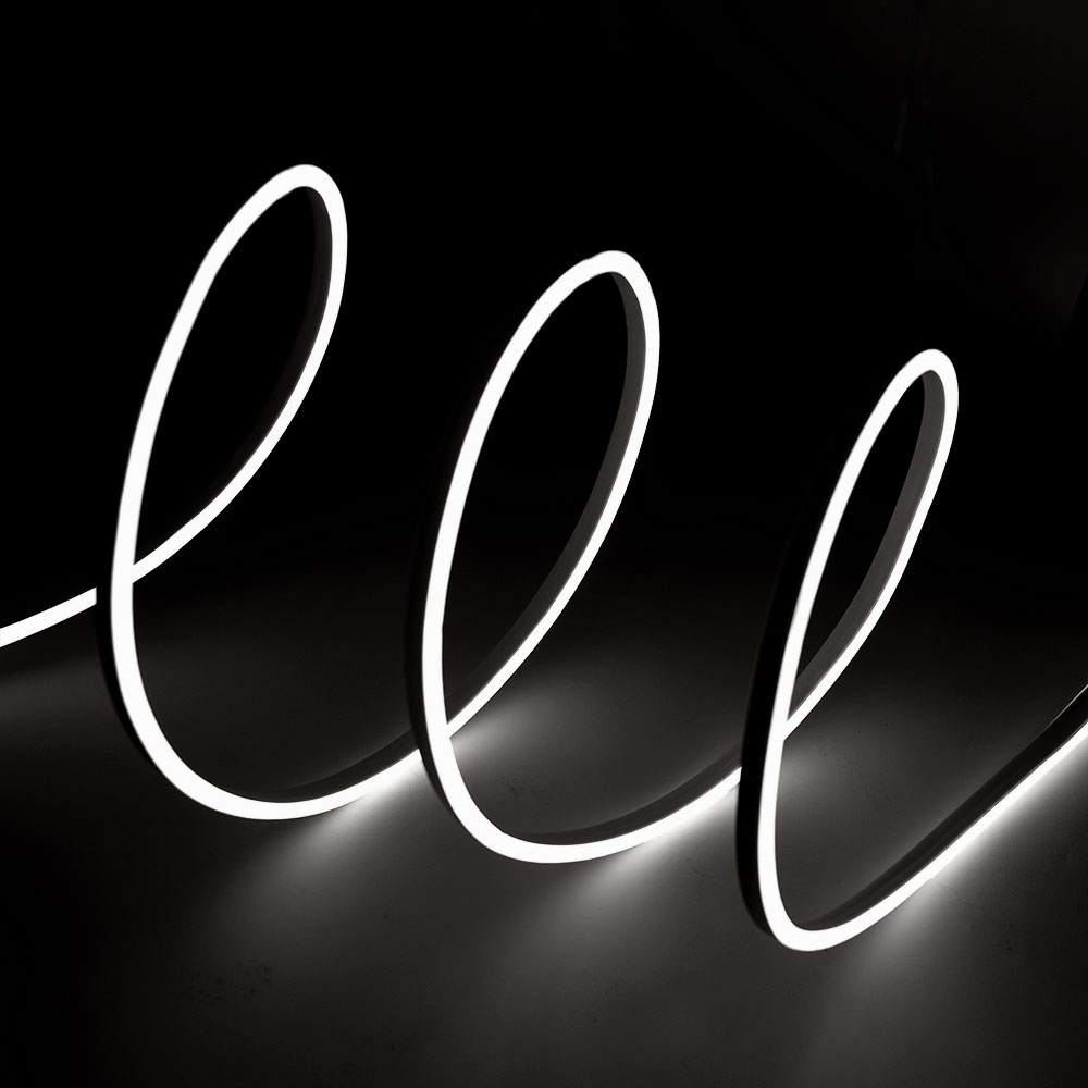 Striscia Led flessibile Neon Flex modellabile 12V 14W/m Bobina 50 metri IP65 Bianco Freddo 6000K M LEDME - Foto 3