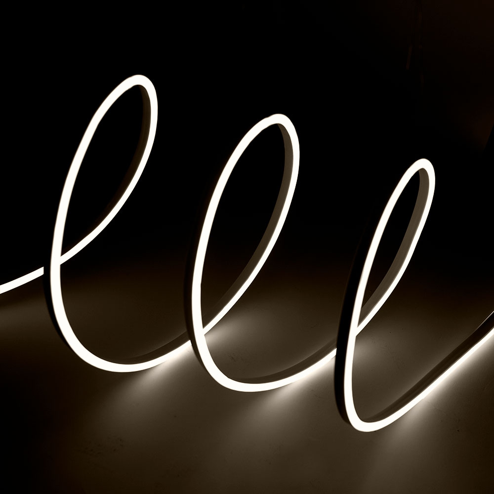 Striscia Led flessibile Neon Flex modellabile 12V 14W/m Bobina 50 metri IP65 Bianco Neutro 4000K M LEDME - Foto 3