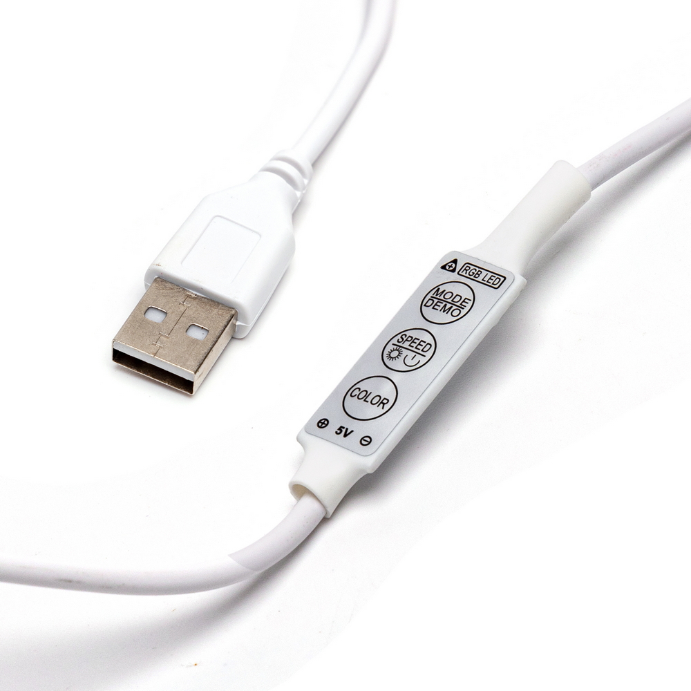 Striscia Led flessibile Neon Flex modellabile 5V 4,9W 1 metro IP65 Bianco caldo 3000K Aigostar - Foto 1