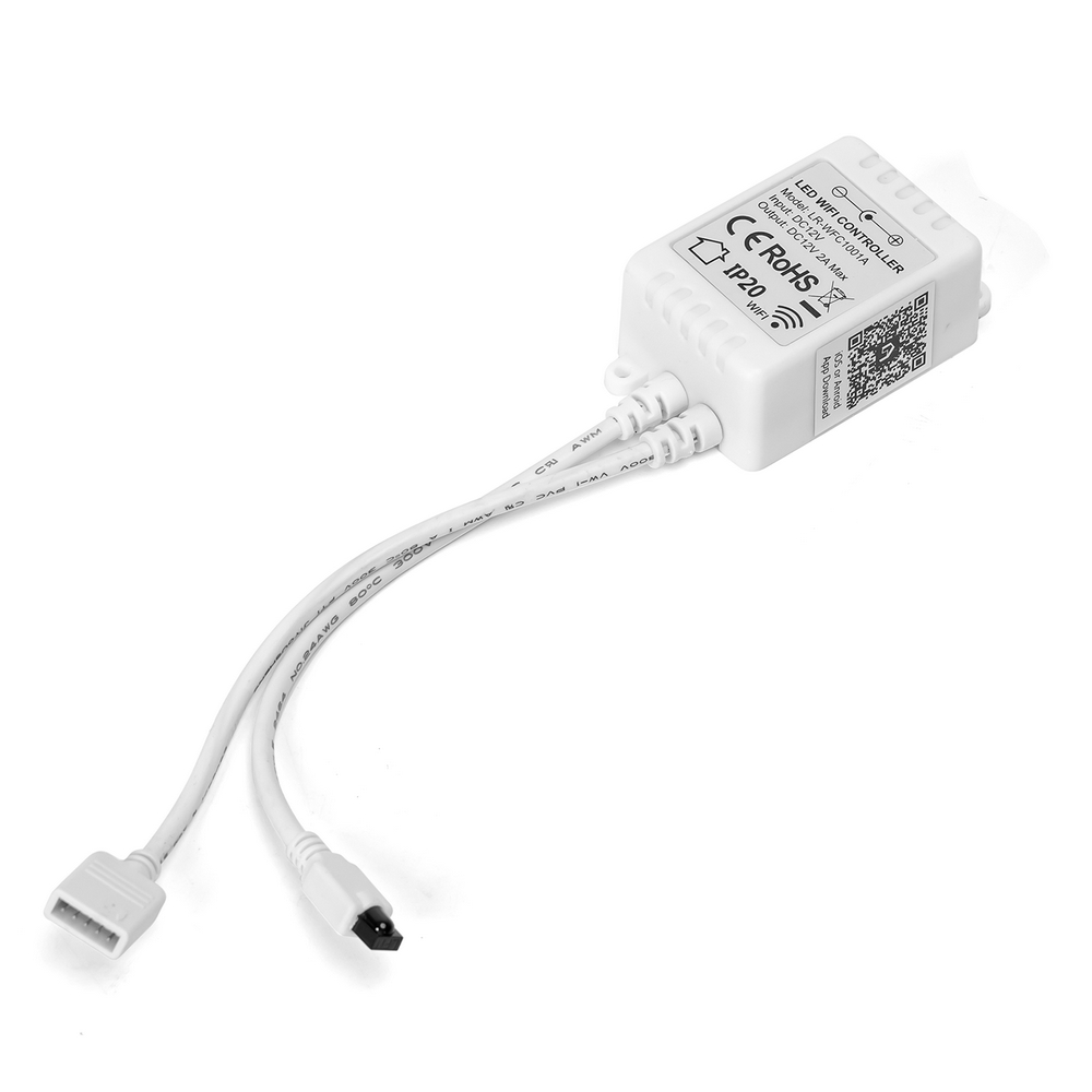 Striscia Led Smart 12V 16,5W 5 metri WiFi RGB CCT luce regolabile e dimmerabile Aigostar - Foto 4