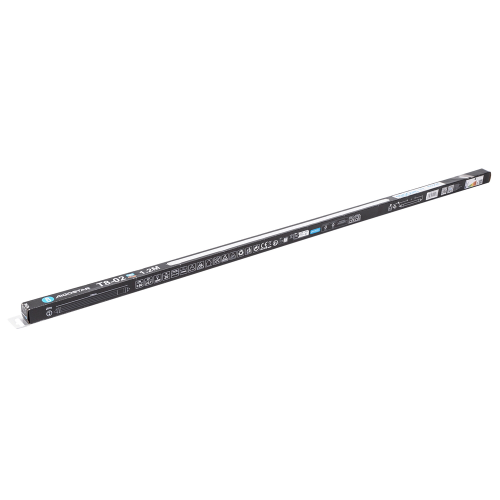Tubo Led G13 T8 120cm 18W in vetro Bianco freddo 6500K Aigostar - Foto 3
