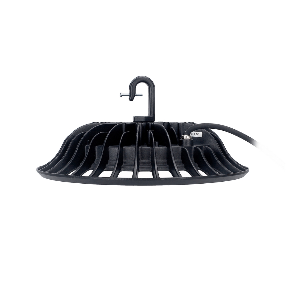 Campana Led industriale UFO Slim 100W Nera IP65 Bianco Neutro 4000K Aigostar - Foto 1