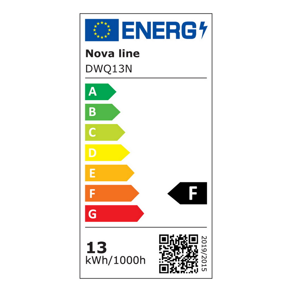 Faretto Led da incasso 13W Quadrato Cornice bianca IP65 Bianco neutro 4000K Novaline - Foto 1