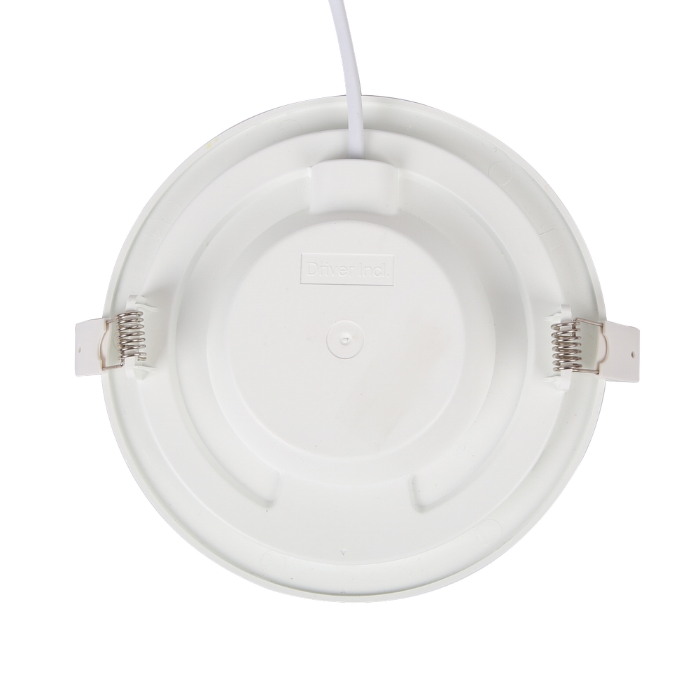 Faretto Led slim da incasso 12W Rotondo Cornice bianca Apertura 120 gradi Bianco freddo 6000K con sensore di movimento Aigostar - Foto 1