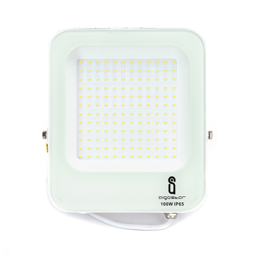 Faro proiettore Led 100W Bianco da esterno IP65 Bianco neutro 4000K Aigostar - Foto 1