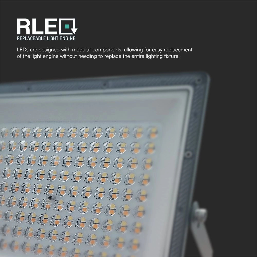 Faro proiettore Led 100W Grigio da esterno IP65 CCT temperatura colore regolabile V-TAC - Foto 4