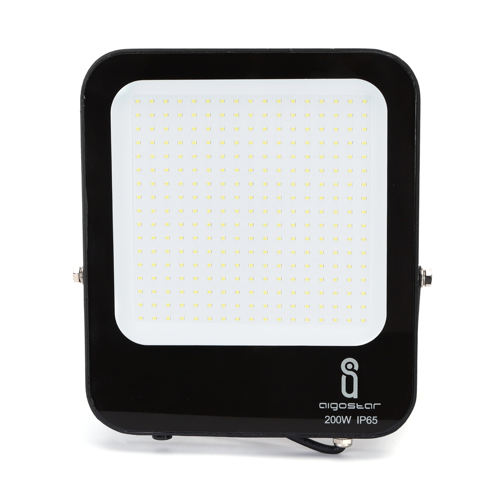 Faro proiettore Led 200W Nero da esterno IP65 Bianco freddo 6500K Aigostar - Foto 1
