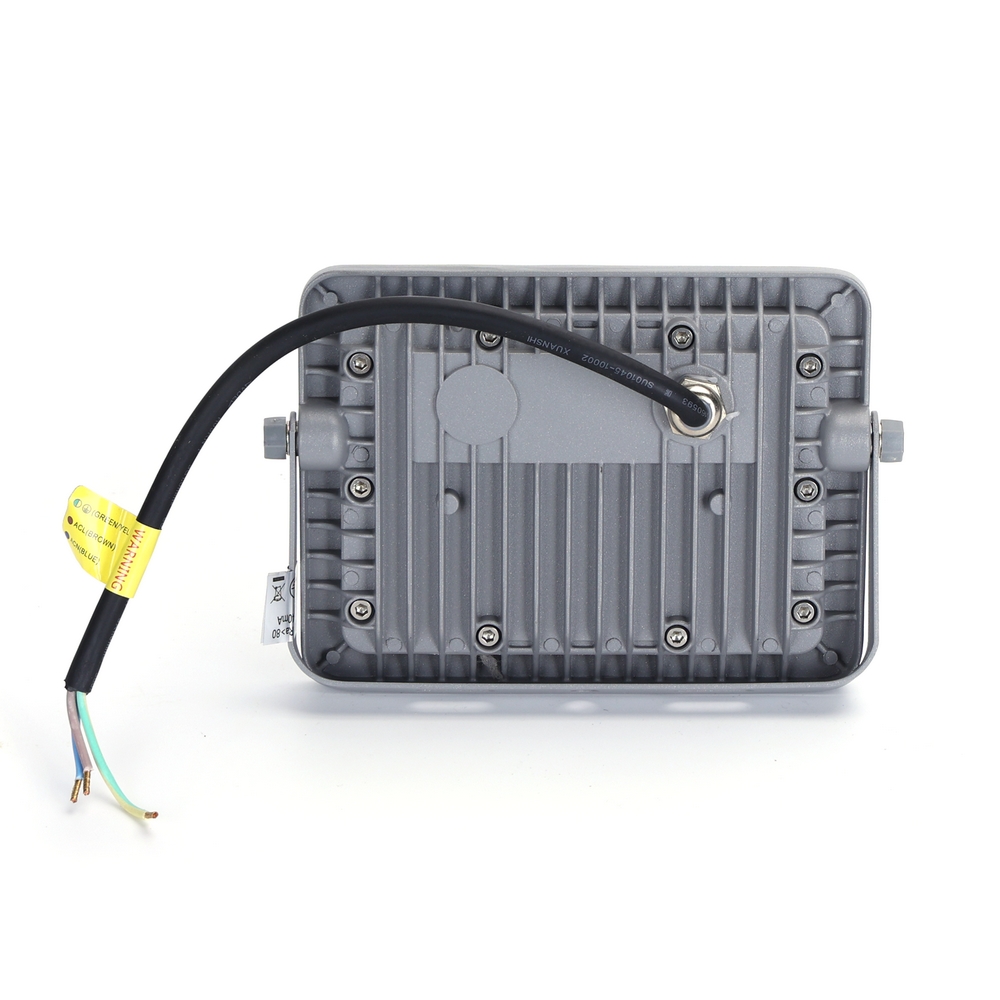 Faro proiettore Led 30W Grigio da esterno IP65 Bianco neutro 4000K Aigostar - Foto 2