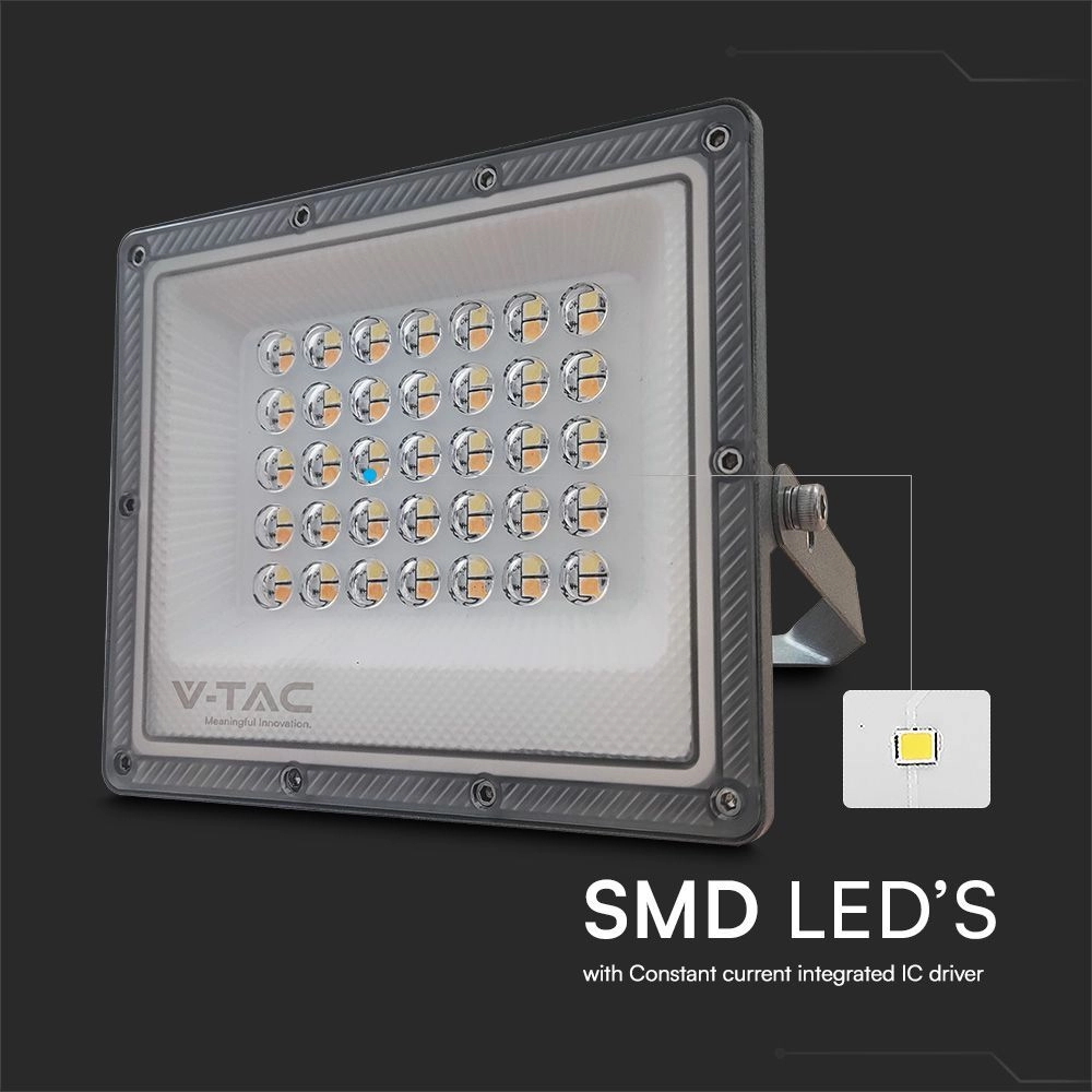 Faro proiettore Led 30W Grigio da esterno IP65 CCT temperatura colore regolabile V-TAC - Foto 5